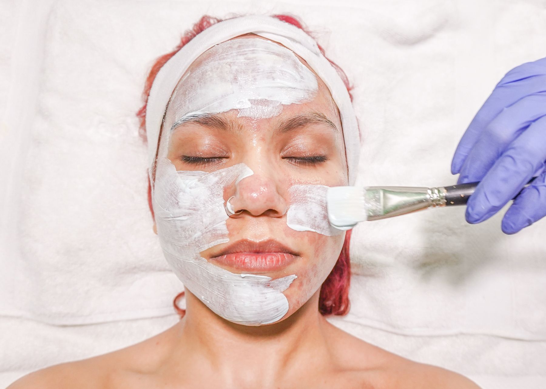 Face mask treatment