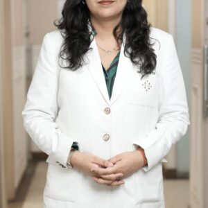 Practitioner woman standing